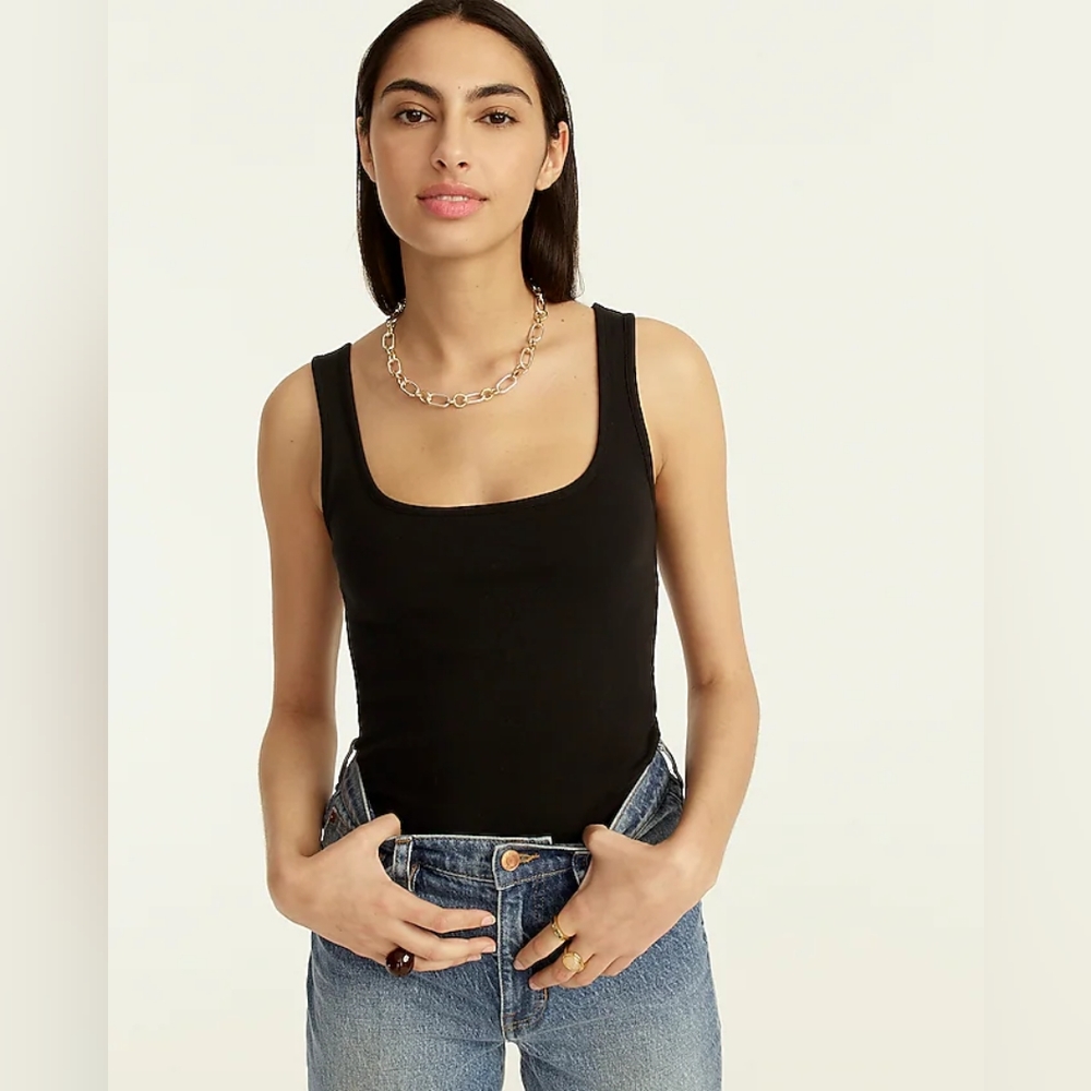 J. Crew Perfect Fit Shelf Bra Tank
